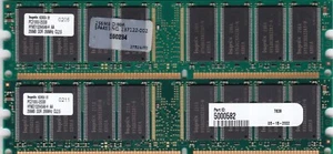 512MB 2x256MB DDR-266 HYNIX PC2100 HYMD132645A8-H AA Ram Kit DDR1 HP 237122-002 - Picture 1 of 2
