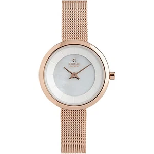 Obaku Women's Stille Silver Dial Watch - V146LXVWMV - Picture 1 of 1