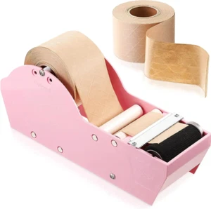 Water Activated Kraft Tape Dispenser Metal Construction - Picture 1 of 6