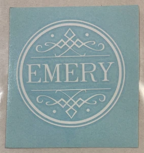 EMERY - LOGO Music Sticker 10cm x 10cm - Picture 1 of 1
