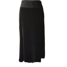 eileen fisher velvet bias skirt