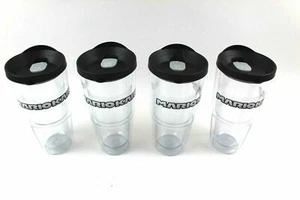 Nintendo Mario Kart 24.OZ ((Pack of 2)) -Clear Tumbler Double Insulated Plastic - Picture 1 of 5