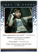 LOST IN SPACE SEASON 1 NETFLIX Q11 QUOTABLE RITTENHOUSE REWARDS EXCLUSIVE INSERT