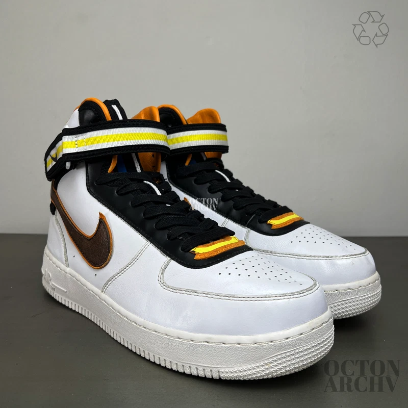 Nike Riccardo Tisci x Air Force 1 SP Mid White Brown | eBay