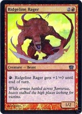 MTG - 8th Edition - Ridgeline Rager - 2X - Foil - NM
