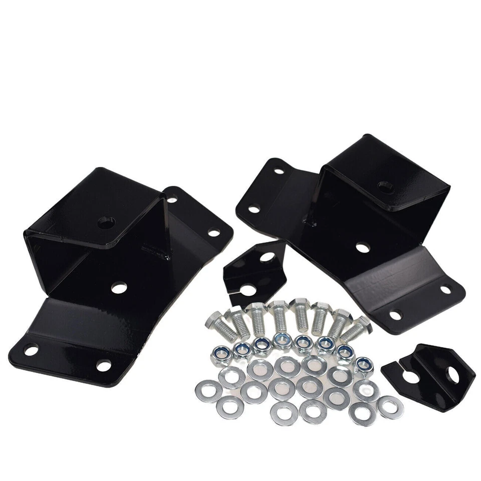 ⭐Lowering Kit 2" Rear Axle Drop Hangers For 88-98 Chevy C1500 K1500 Sierra 2WD - Image 1 of 4