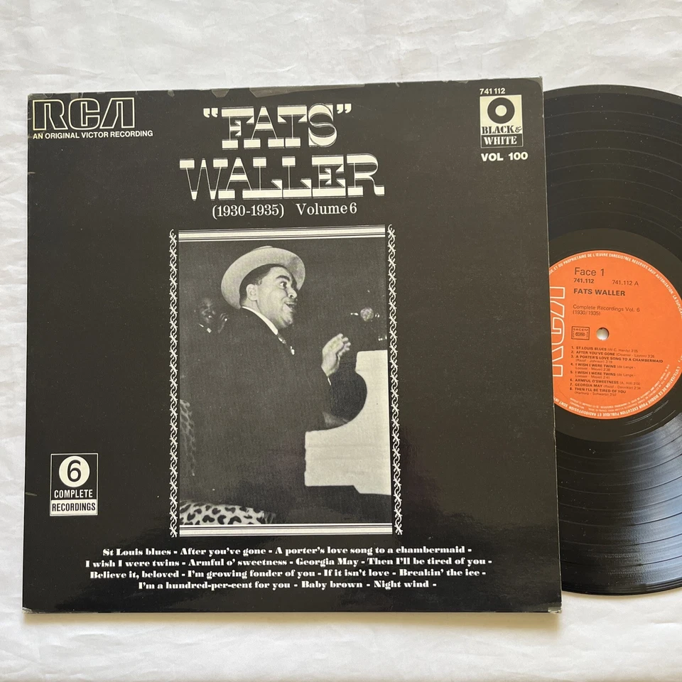 Fats Waller – (1930-1935) Volume 6 FRANCE IMPORT Black & White Series - Image 1 of 4