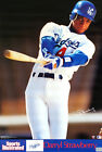 DARRYL STRAWBERRY Los Angeles Dodgers Vintage 1991 23x35 Marketcom SI AFFICHE