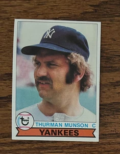 1979 Topps #310 Thurman Munson NY Yankees OHNE Knicke - Bild 1 von 2
