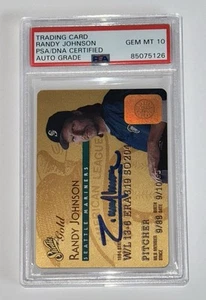 Randy Johnson Autograph Signed 1995 Studio Gold Card #48 PSA 10 Auto HOF - Picture 1 of 2