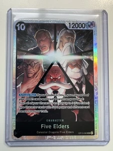 Five Elders OP13-082 SR Carrying on His Will - ONE PIECE Englisch - Bild 1 von 2