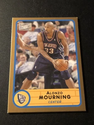 2003-04 Bazooka Gold Alonzo Mourning #164 HOF - Image 1 of 2