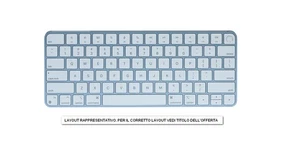 Apple Magic Keyboard (2021) Touch ID Qwerty IT Blue A++ Qwerty Italiano - Imagen 1 de 1