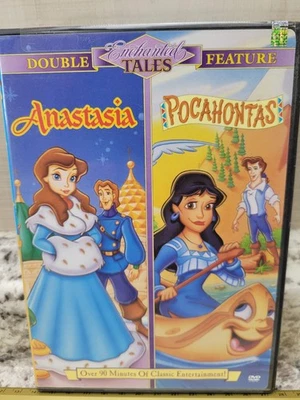 Anastasia Pocahontas DVD 1995 1997 Double Feature Animated Family - Image 1 of 2