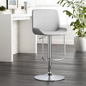 Vanguard Chrome Swivel Bar Stool 32 1/2" High Modern for Kitchen Counter Island - Picture 1 of 10