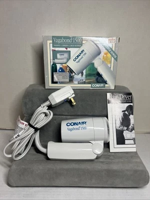Secador de viaje plegable compacto vintage Conair Vagabond 1500 (LEER) Foto 1 de 4