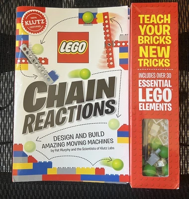Lego Klutz Chain Reactions Design and Build Set NEW - Image 1 of 4