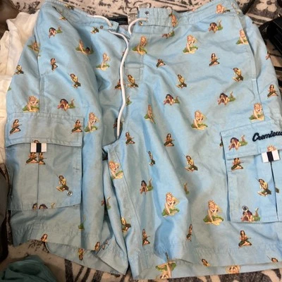 Pantalones Cortos Daniel Cremieux Para Hombres Grandes Equipo de Surf Azul Hula Niñas Hawaiano Carga Foto 1 de 2