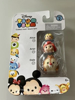 Tsum Tsum серия 2 (3 упаковки): большой Dale средний Ariel и маленький Alice - Изображение 1 из 4