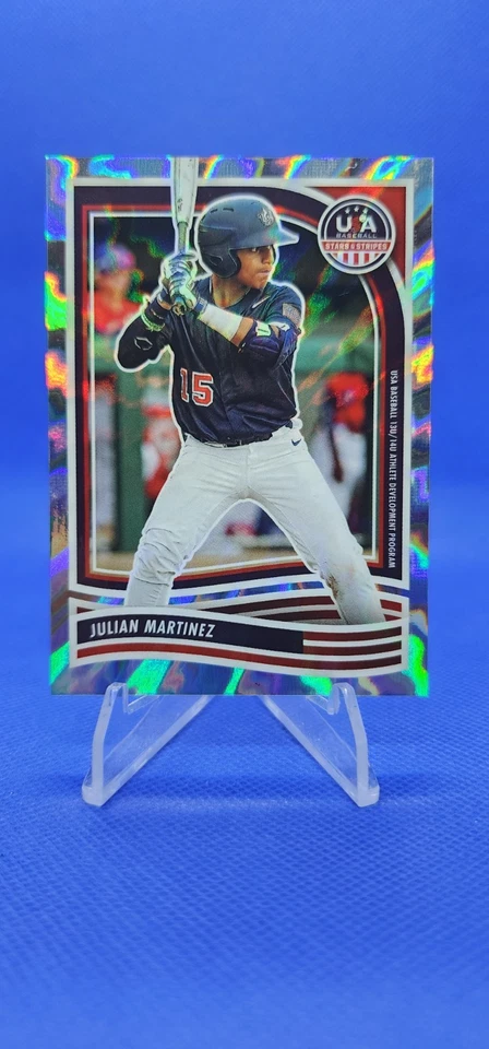 2024 Panini USA Stars & Stripes JULIAN MARTINEZ # 25/30 - Image 1 of 4