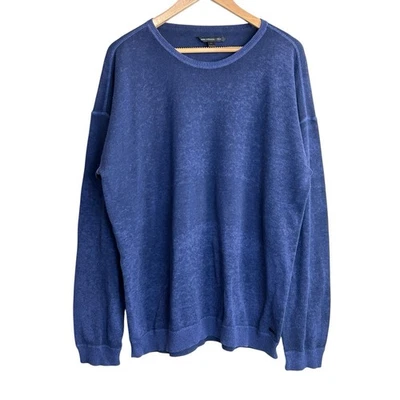 Suéter Pullover John Varvatos Cuello Redondo Para Hombre Talla XL Manga Larga Algodón Foto 1 de 4