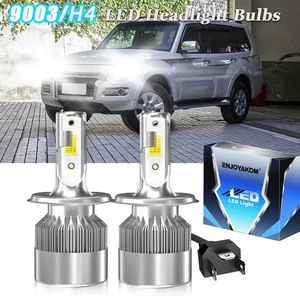 H4 9003 LED Headlight For Mitsubishi Montero Sport 1997-1999 High Low Beam White - Picture 1 of 11