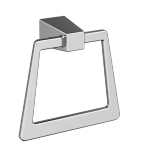 Towelring 613/16 Inch 173 Mm Chrome Blackrock Towelholder Bathhardware Bathroo🔷 - Picture 1 of 11
