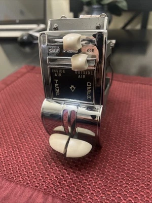 1955 1956 1957 1958 1959  GMC truck deluxe heater control With NOS Switch - Image 1 of 4