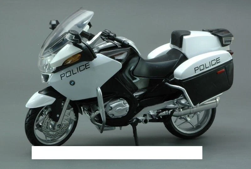 New Ray NY43153 MOTO BMW R1200 RT-P U.S.POLICE 1:12 Modellino - Immagine 1 di 1