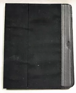 Black Coach Folio Case/Stand for iPad - Picture 1 of 4