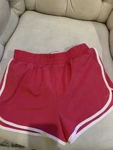 Nike Hot PINK Athletic Shorts Girls 8 - Picture 1 of 2