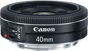 Canon EF 40mm f/2.8 STM Black Photography Lense Camera Lens - Picture 1 of 1
