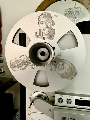 Carrete a carrete de música rap personalizado de 10,5 pulgadas, se vende por separado - uno solo Foto 1 de 2