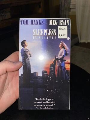 Sleepless in Seattle VHS 1993 Brand NEW SEALED * Tom Hanks Meg Ryan  - Image 1 of 2