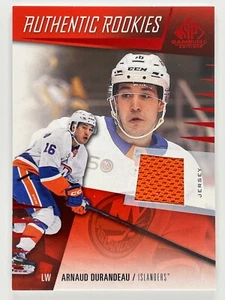 2023-24 SP Game Used Red Authentic Arnaud Durandeau Rookie Jersey #203 New York - Bild 1 von 3