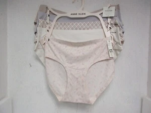 Anne Klein Hipster Panties Multi Pack 5 Pairs Earth Tones Size Small New !! - Picture 1 of 2
