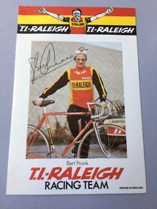 BERT PRONK († 2005) Tour De France Radsport signed Autogrammkarte 10x15 - Picture 1 of 1