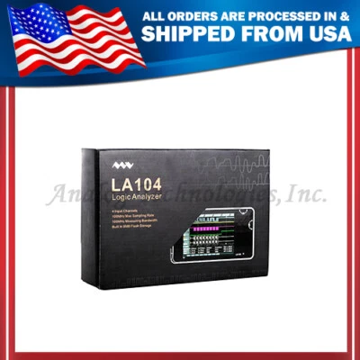 NANO Miniware LA104 Logic Analyzer - 4 Channels, 100MHz, Portable & USB-Powered