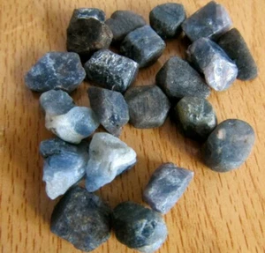 Paquete de 25 cts de piedras de zafiro Natural en bruto, sin tratar - Imagen 1 de 12