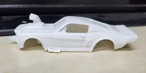 Resin 1967 Ford Mustang Outlaw Pro Street drag racing HO scale body DR-1 4gear - Picture 1 of 5