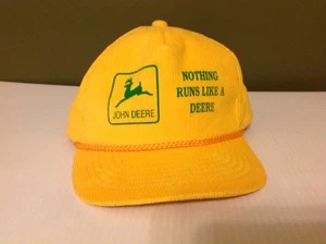 Cappello snapback John Deere oro giallo berretto baseball vintage Youngin copricapo Corea - Foto 1 di 8