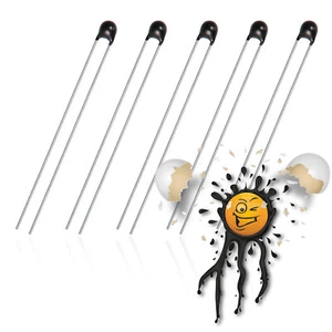 5 x Thermistor Heissleiter 3950K MF52B 5% 1K 2K 3K 4K7 5K 10K 20K 47K 50K 100K - Bild 1 von 1