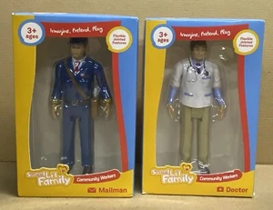 Beverly Hills - Sweet Li’l Family Mailman & Doctor Actionfigur Paar - NEU IN BOX - Bild 1 von 4