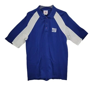 Polo uomo NFL New York Giants media M blu bianca manica corta atletica - Foto 1 di 12