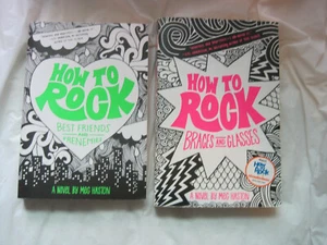 Lot 2~How to Rock Series by Meg Haston~Friends Braces Glasses~Tween/Teen~LBDAQ - Picture 1 of 4