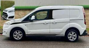 Ford Transit Connect Graphics Kit Bonnet and Side Stripe Decals RS Edition - Picture 1 of 4