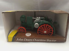 Vintage 1990 ERTL John Deere Overtime Tractor Green Red Die Cast 1:32