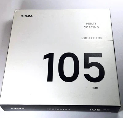 Sigma 105mm Multi Coated Japan 105 mm UV Protector Safety Lens Filter AFK9A0 OEM - Image 1 of 4