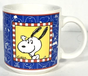 Peanuts Characters Coffee/Tea Mug Snoopy Peanuts Collectable VTG - Picture 1 of 6
