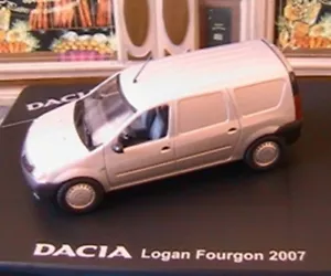 Dacia Logan Furgón Tole Break Gris Plata 2007 Eligor 1/43 77421930 Gris - Imagen 1 de 1